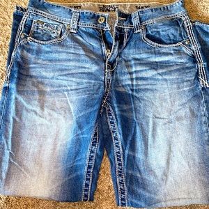 Buckle Black Blue Jeans